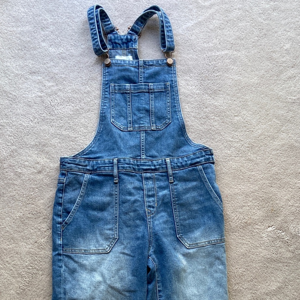 Old Navy Light Blue Denim Overalls